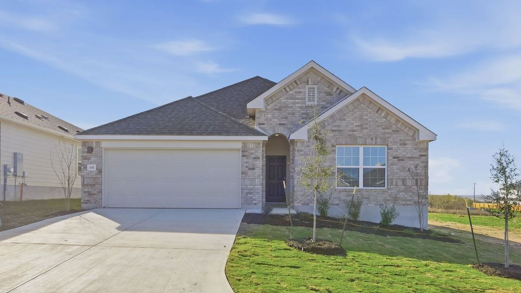Furnished interior view inside a new home in Calumet, Jarrell (Image 12).