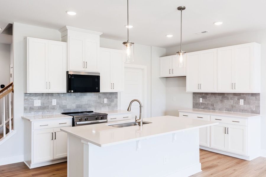 Furnished interior view inside a new home in Vaughan Farms, Angier (Image 12).