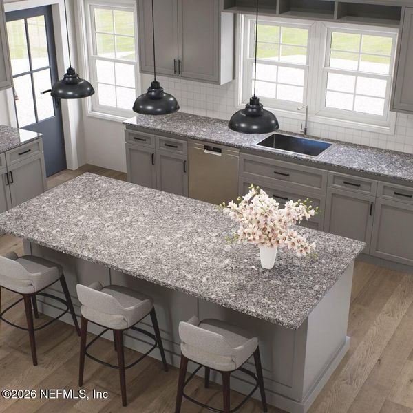 Furnished interior view inside a new home in , Satsuma (Image 10).