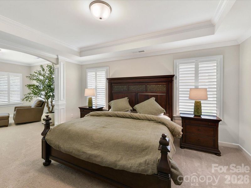 Furnished interior view inside a new home in , Monroe (Image 13).