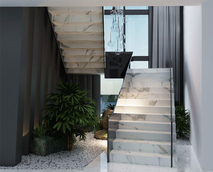 Furnished interior view inside a new home in , Southwest Ranches (Image 4). Furnished interior view inside a new home in , Southwest Ranches (Image 4).