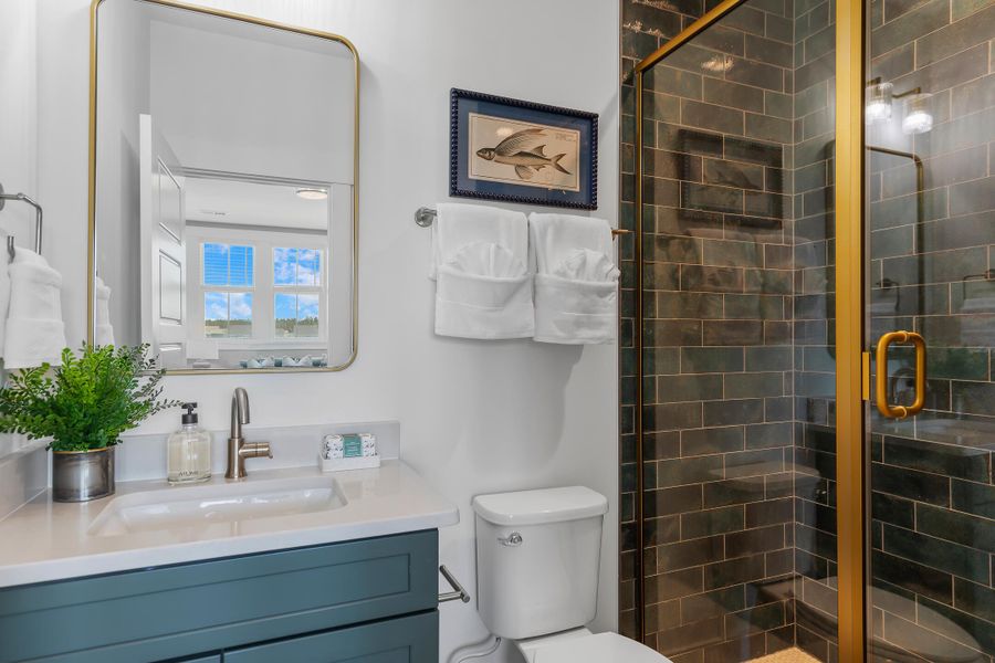 Furnished interior view inside a new home in , Summerville (Image 22).