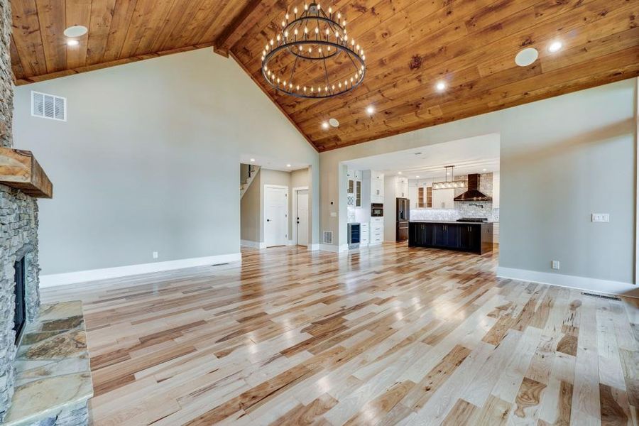 Furnished interior view inside a new home in , Ellijay (Image 18). Furnished interior view inside a new home in , Ellijay (Image 18).
