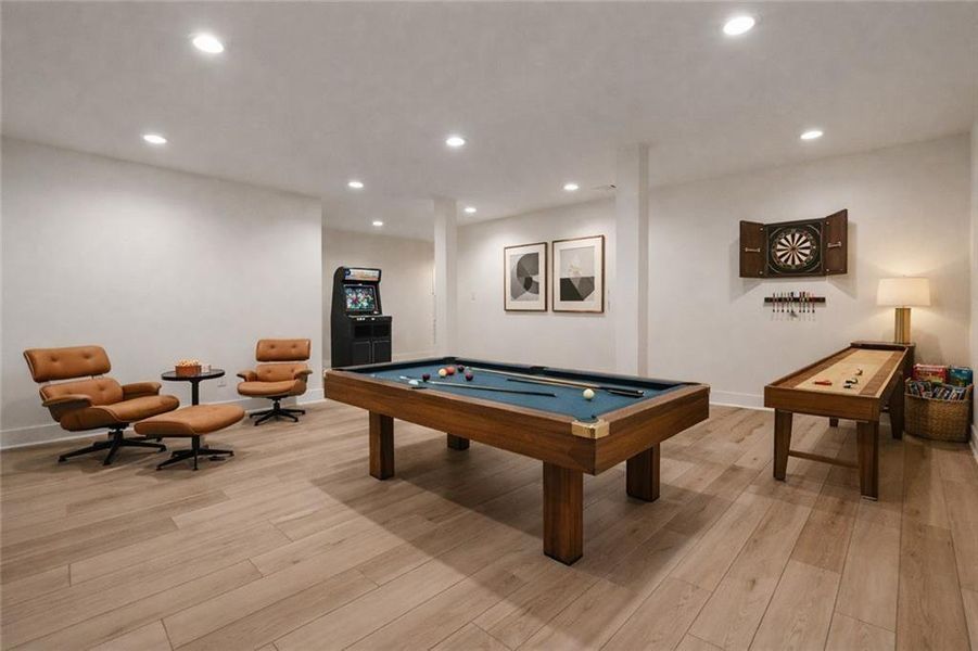 Furnished interior view inside a new home in , Atlanta (Image 17).