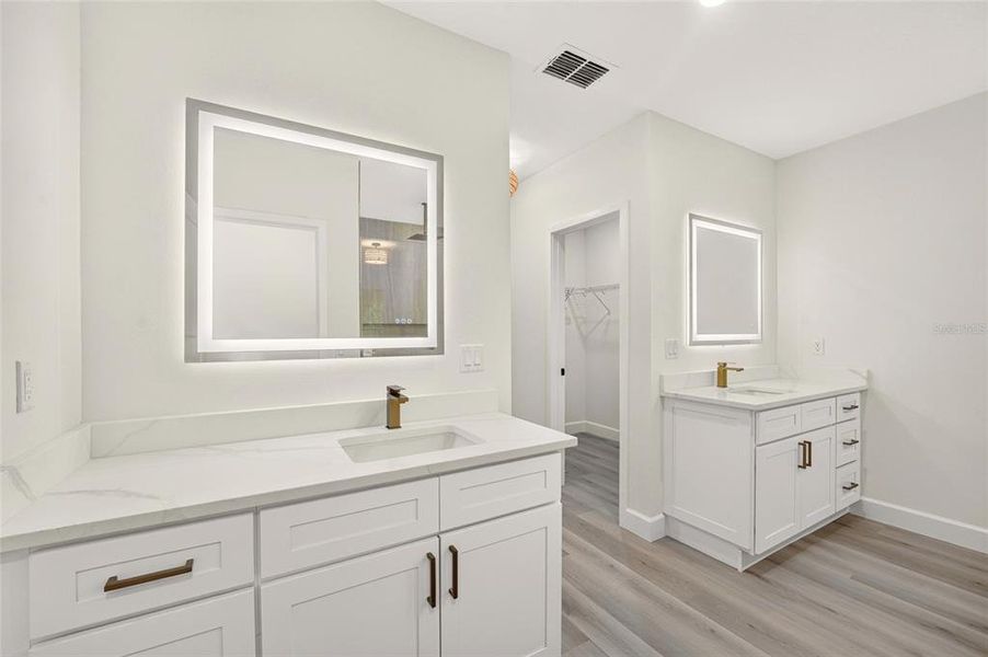 Furnished interior view inside a new home in , Ocala (Image 6).