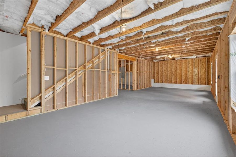 In-progress construction of a new home in Garrett Preserve, Douglasville, GA (Image 57).