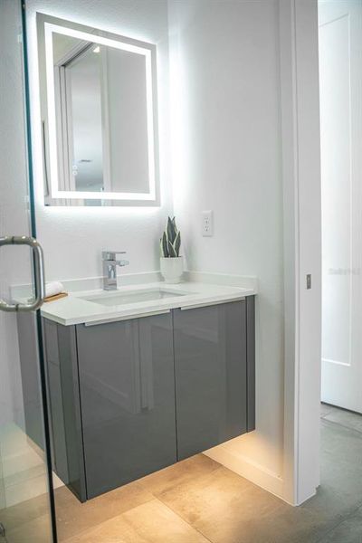 Furnished interior view inside a new home in , Sarasota (Image 27).