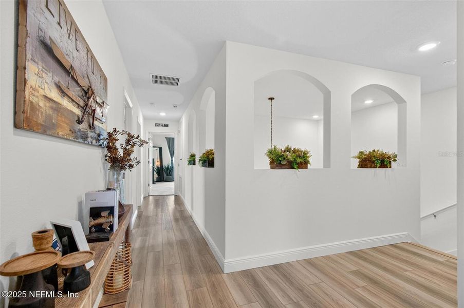Furnished interior view inside a new home in Sawmill Creek at Palm Coast Park, Palm Coast (Image 35).