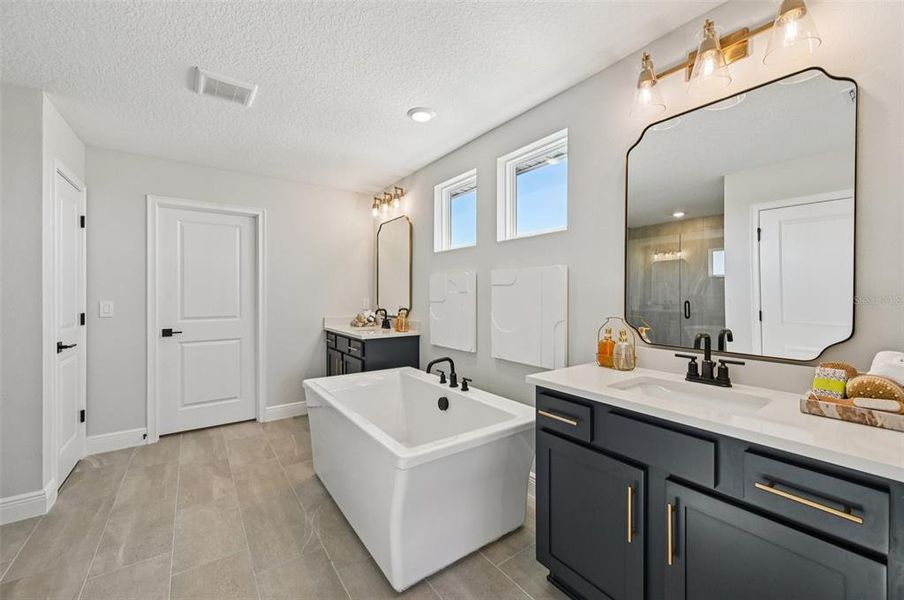 Furnished interior view inside a new home in , Parrish (Image 10).