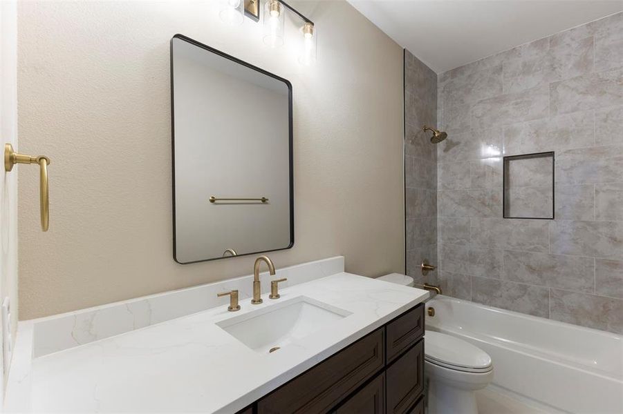 Furnished interior view inside a new home in , Irving (Image 4). Furnished interior view inside a new home in , Irving (Image 4).