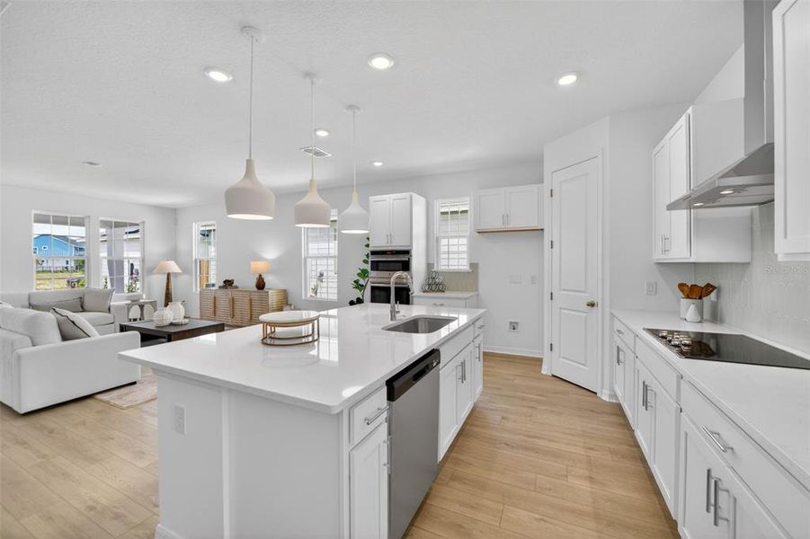 Furnished interior view inside a new home in Weslyn Park, St. Cloud (Image 11).