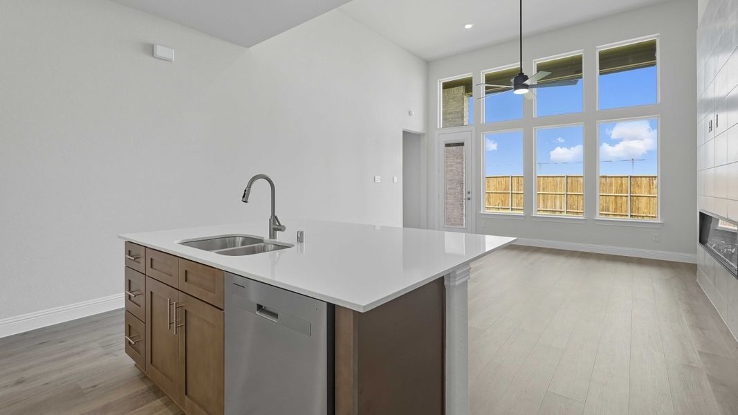 Furnished interior view inside a new home in Clearview Ranch, Royse City (Image 7). Furnished interior view inside a new home in Clearview Ranch, Royse City (Image 7).