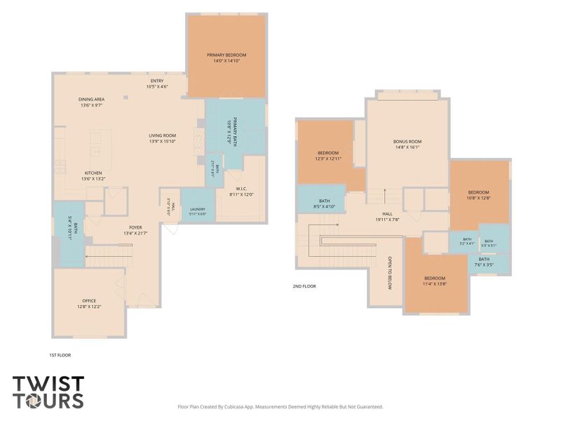 2D floor plan layout of this home in , Kyle, TX (Image 5).