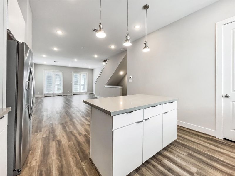 Furnished interior view inside a new home in , Houston (Image 7).