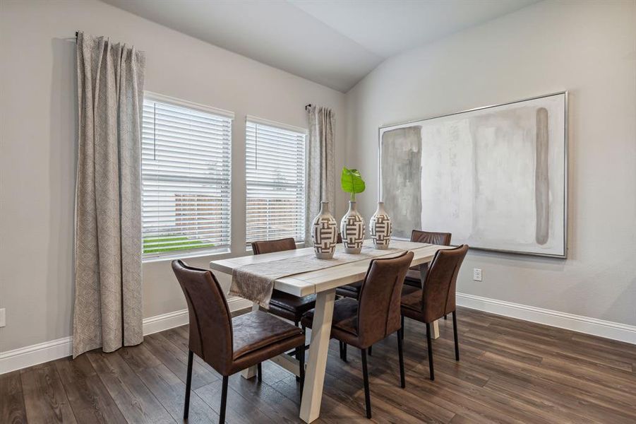 Photo is not of the actual home, but is an inspirational photo of builder’s model home and may depict options, furnishings, and/or decorator features that are not included.