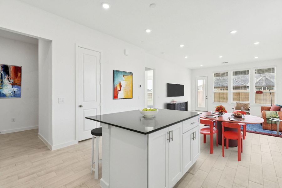 Furnished interior view inside a new home in Windcress, Baytown (Image 6).