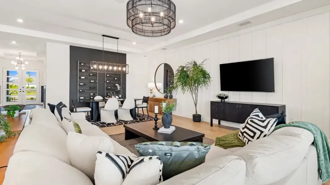 Representative furnished interior of a home built from the Palermo by Taylor Morrison in Esplanade at Pinewalk, St. Johns (Image 4).