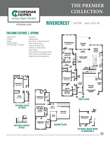 Rivercrest Floor Plan