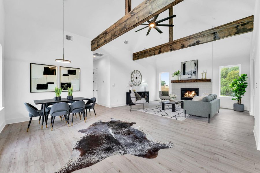 Furnished interior view inside a new home in , Georgetown (Image 25).