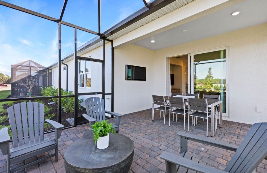 Outdoor space to enjoy