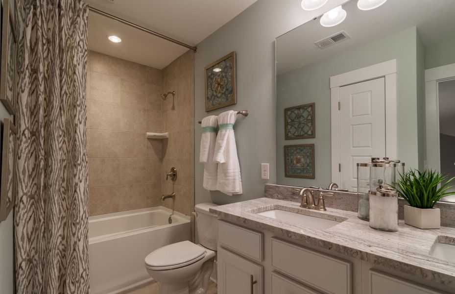 Furnished interior view inside a new home in Grand Arbor, Blythewood (Image 12).