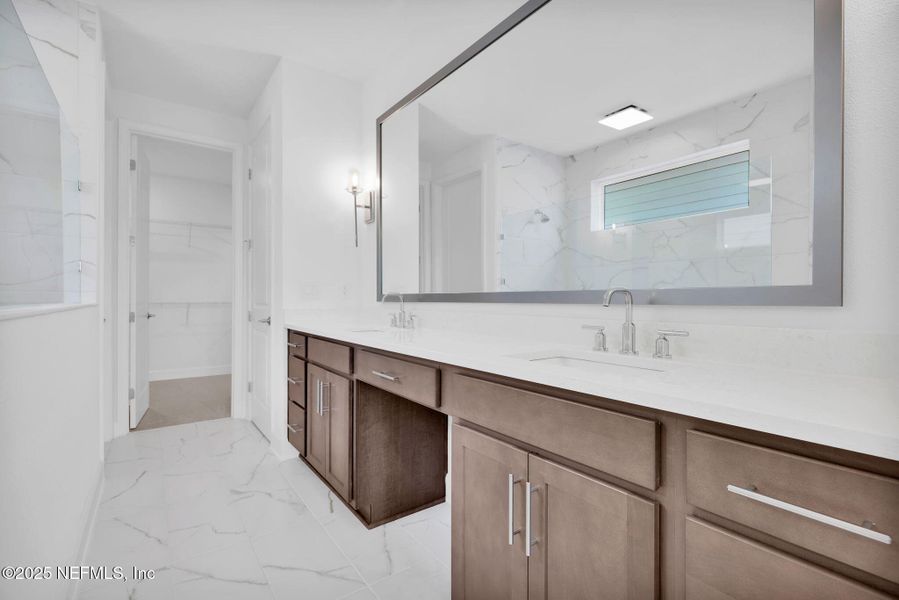 Furnished interior view inside a new home in Crosswinds at Nocatee, Ponte Vedra (Image 10).