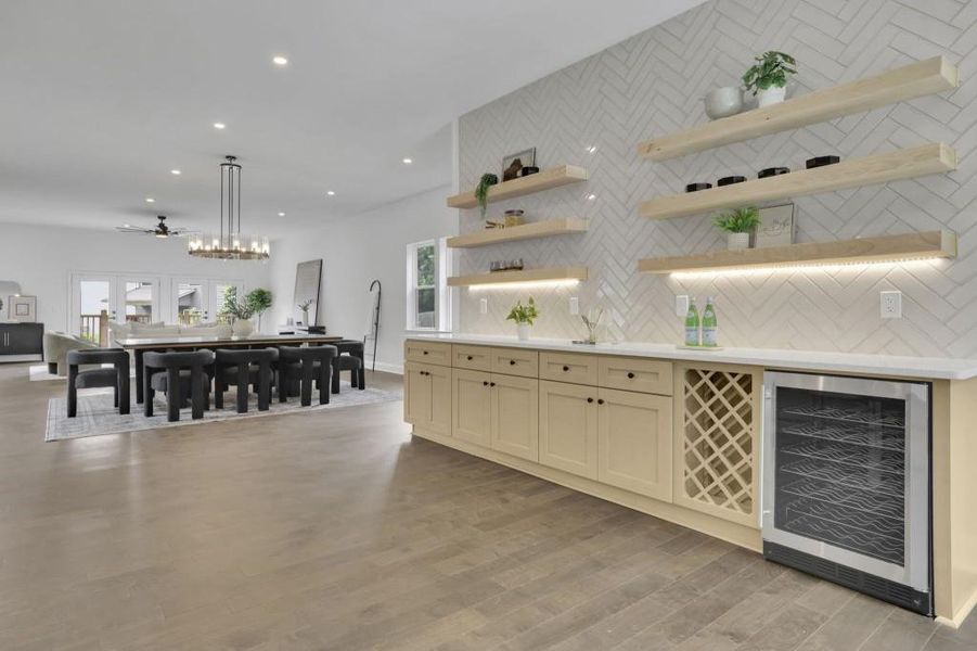 Furnished interior view inside a new home in , Buford (Image 19).