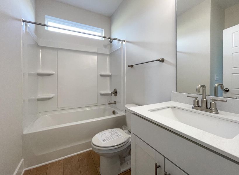 Furnished interior view inside a new home in Founders Club, Moore (Image 9).