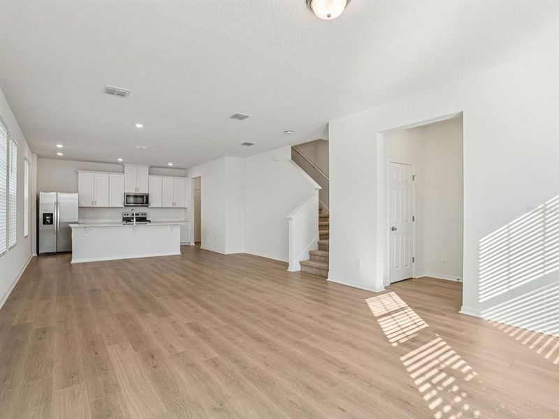 Spacious, unfurnished interior of a new home in The Meadow at Crossprairie Bungalows, St. Cloud (Image 6). Spacious, unfurnished interior of a new home in The Meadow at Crossprairie Bungalows, St. Cloud (Image 6).