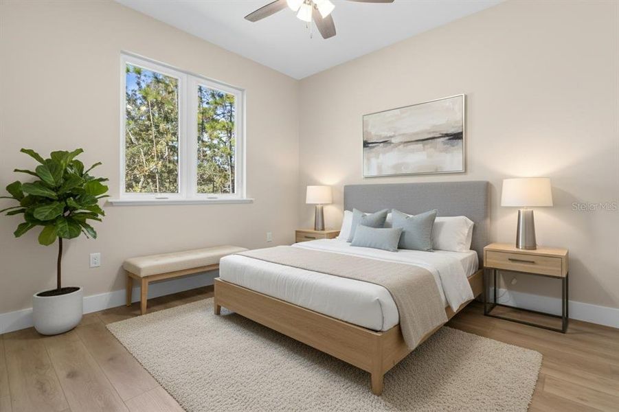 Furnished interior view inside a new home in , Weeki Wachee (Image 17). Furnished interior view inside a new home in , Weeki Wachee (Image 17).