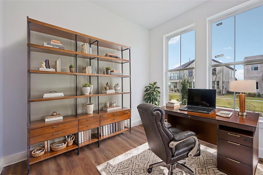 Furnished interior view inside a new home in , Rowlett (Image 10).