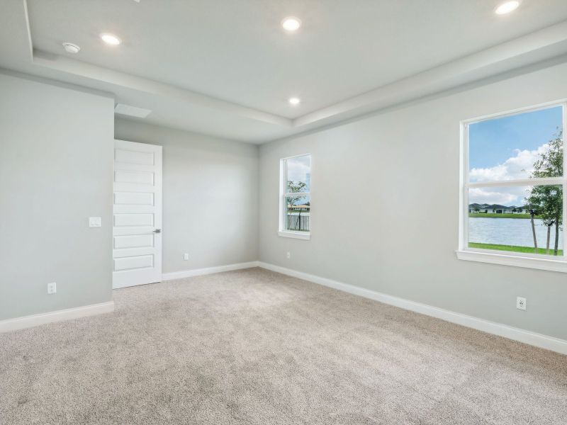 Primary Bedroom in the Jade floorplan at 6358 Sweetwood Drive