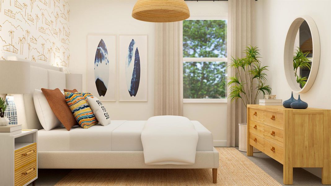 Furnished interior view inside a new home in , The Acreage (Image 9).
