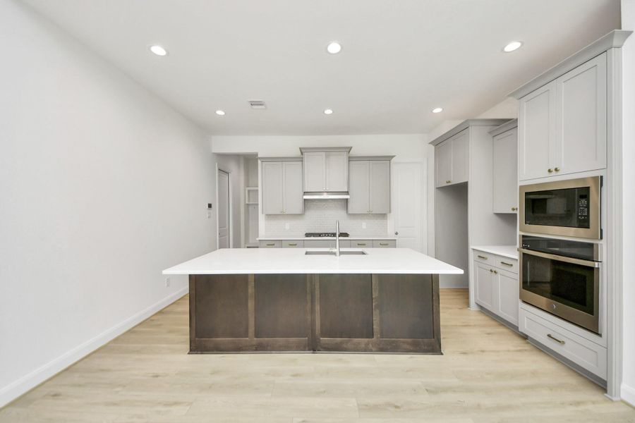Furnished interior view inside a new home in Marvida, Cypress (Image 5).