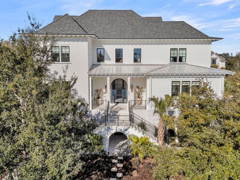 Front exterior of a new home in , Charleston, SC, highlighting curb appeal (Image 36).