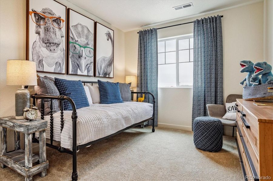 Furnished interior view inside a new home in Ridge at Johnstown, Johnstown (Image 21).