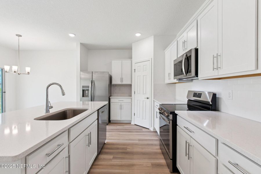 Furnished interior view inside a new home in Panther Creek, Jacksonville (Image 6). Furnished interior view inside a new home in Panther Creek, Jacksonville (Image 6).