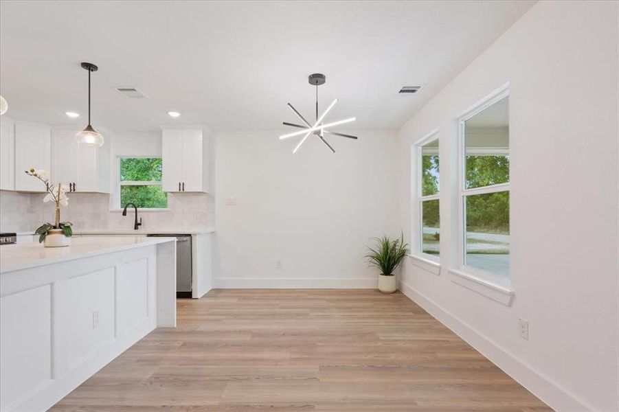 Furnished interior view inside a new home in , Hillsboro (Image 6).