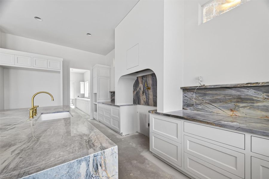 Chef inspired kitchen with beautiful attention to detail