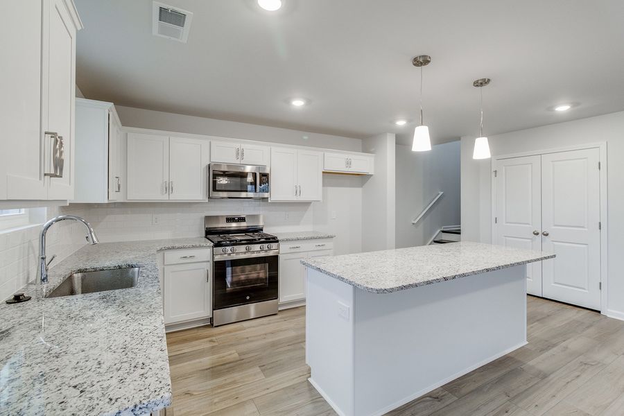 Furnished interior view inside a new home in Winston Point, Gilbert (Image 8).