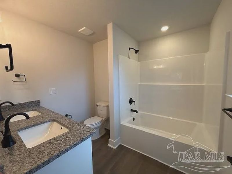 Furnished interior view inside a new home in Turtle Creek, Cantonment (Image 4).