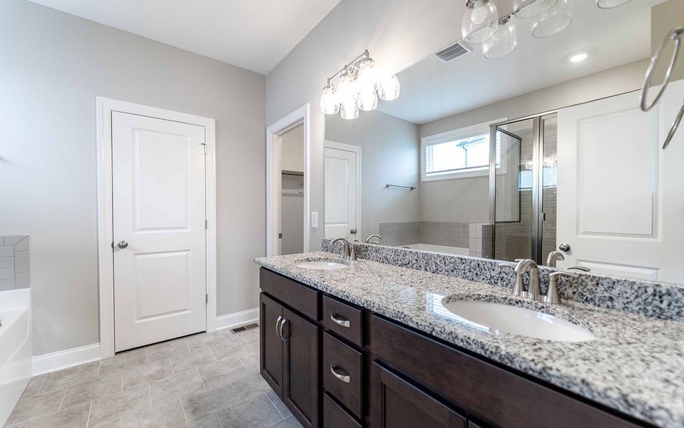 Furnished interior view inside a new home in The Retreat at Norman Farm, Hendersonville (Image 9). Furnished interior view inside a new home in The Retreat at Norman Farm, Hendersonville (Image 9).