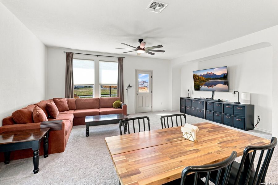 Furnished interior view inside a new home in , San Antonio (Image 8).