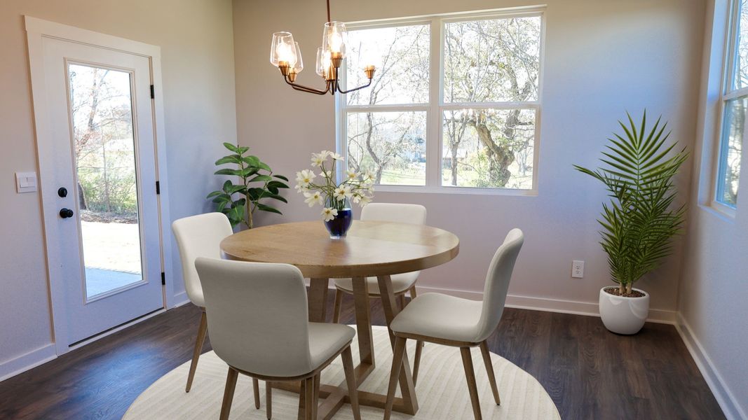 Furnished interior view inside a new home in Pottsview, Smyrna (Image 10).