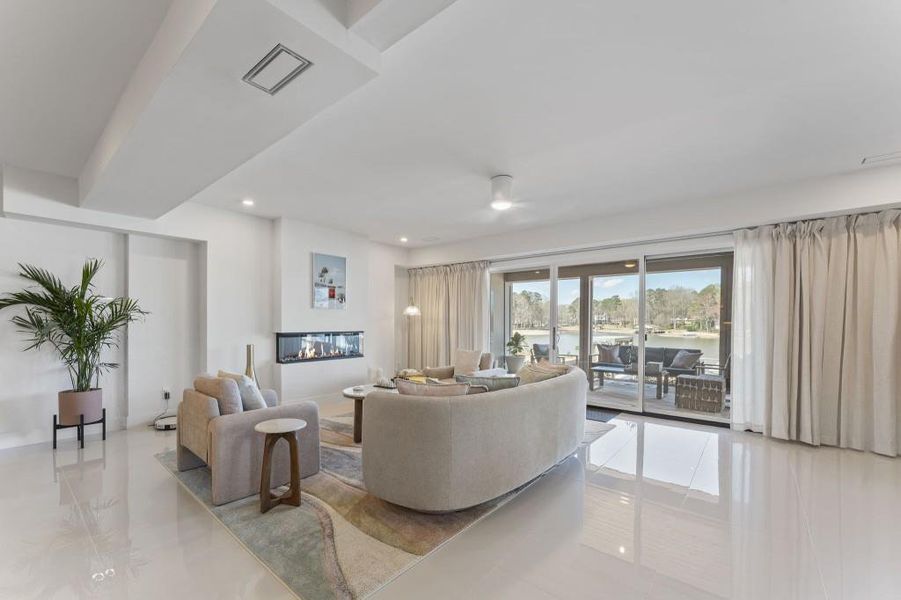 Furnished interior view inside a new home in , Jonesboro (Image 71).