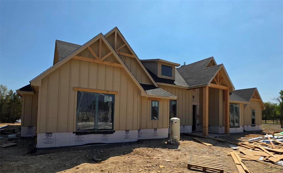 In-progress construction of a new home in Timberview Preserves, Weatherford, TX (Image 8). In-progress construction of a new home in Timberview Preserves, Weatherford, TX (Image 8).