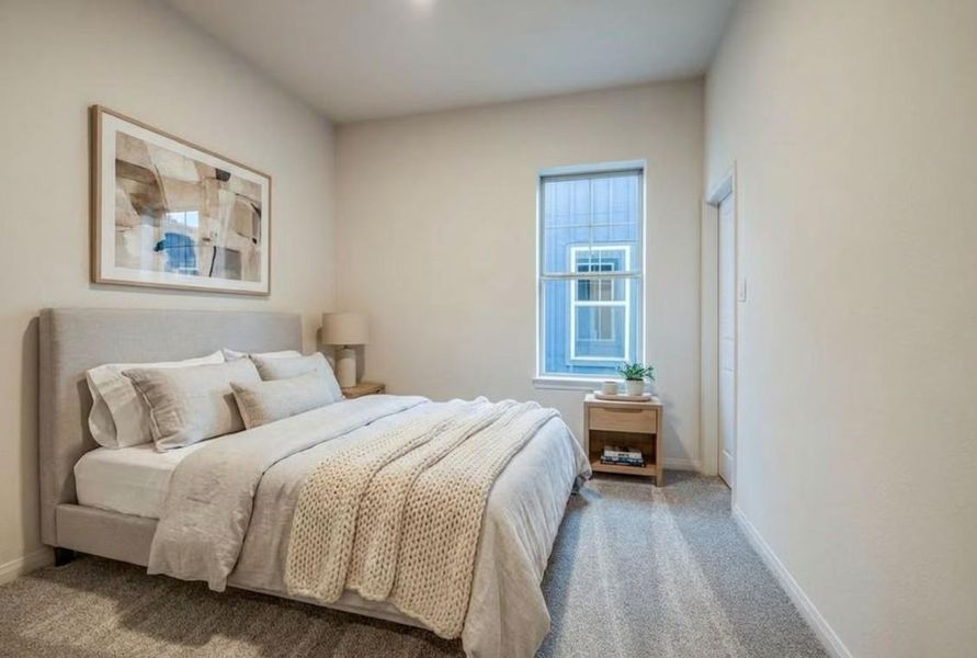 Furnished interior view inside a new home in , Sealy (Image 5).