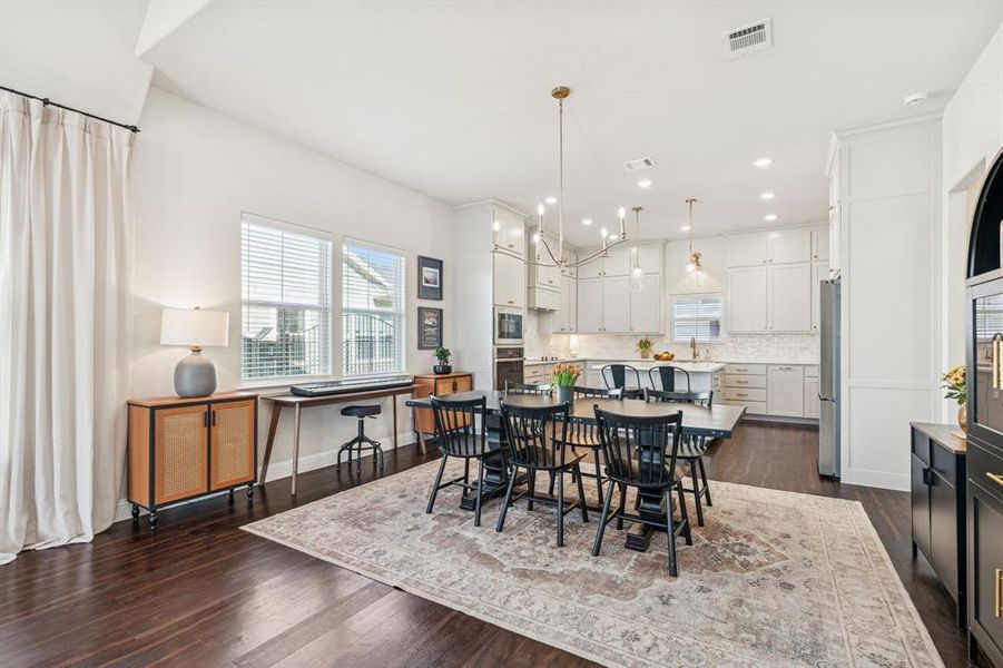 Furnished interior view inside a new home in , Burleson (Image 37). Furnished interior view inside a new home in , Burleson (Image 37).