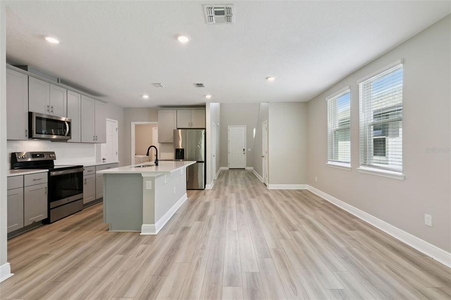 Furnished interior view inside a new home in , Daytona Beach (Image 8).