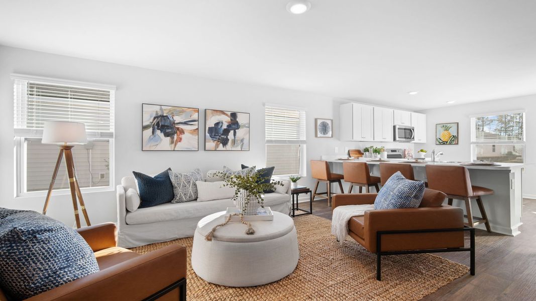 Furnished interior view inside a new home in Rice Hope, Port Wentworth (Image 5).